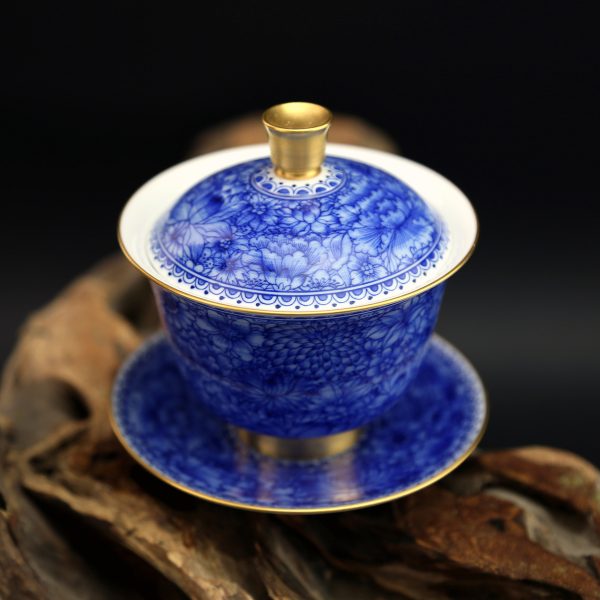 11776d9b05fe22004cff905cb1a32a0722a47f898406618dcff096acbb404560 Premium Hand-Painted Tea Ware • Exquisite Landscape Jump-Cut Cup • Tea Tasting Gongfu Tea Cup • Jingdezhen Hand-Painted Blue and White Porcelain