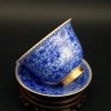 8ee8f57c913b1eff04608c04e6762f622e4ee7434651a9ffd73766a2296b569e Premium Hand-Painted Tea Ware • Exquisite Landscape Jump-Cut Cup • Tea Tasting Gongfu Tea Cup • Jingdezhen Hand-Painted Blue and White Porcelain