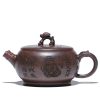 Yixing Purple Clay Monkey Teapot