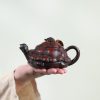 EWXZ003_3 Yixing Purple Clay Turtle Teapot