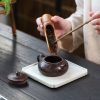 EWXZ005_5 Yixing Purple Clay Calligraphy Carving Teapot
