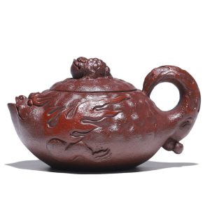 EWXZ012_1 Yixing Purple Clay Toad Teapot