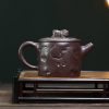HGC0026_02 Yixing Purple Clay Kirin Hanwa Teapot