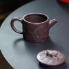 HGC0026_05 Yixing Purple Clay Kirin Hanwa Teapot