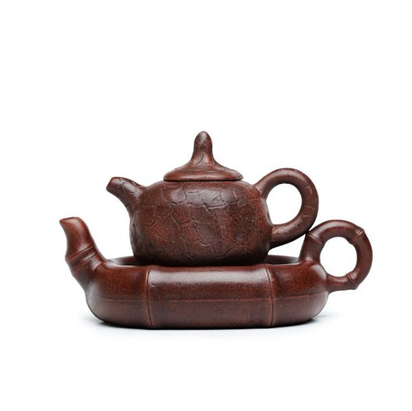 TTZZ021_1 Yixing Red Clay Double Teapot