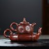 TTZZ021_2 Yixing Red Clay Double Teapot