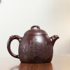 TTZZ030_2 Yixing Purple Clay Qinquan Dragon Teapot
