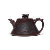 TTZZ031_1 Yixing Purple Clay Landscape Ruyi Teapot