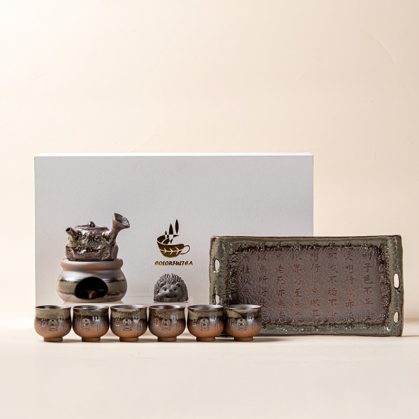 TTZZ051_5_f8fea047-867a-4f94-833c-d2e82a055ce3 Coarse Pottery Chai Kiln Green Glaze Tea Set