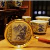 b6c9f297bb79b5bb2bc8377b5205805722f5566f26aeff21578627503901da2b Premium Hand-Painted Tea Ware • Exquisite Landscape Antique Tea Cup • Jingdezhen Hexagonal Cup • Enamel Pattern
