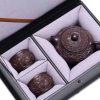 mmexport1720884341633 Yixing Black Clay Dragon Teapot